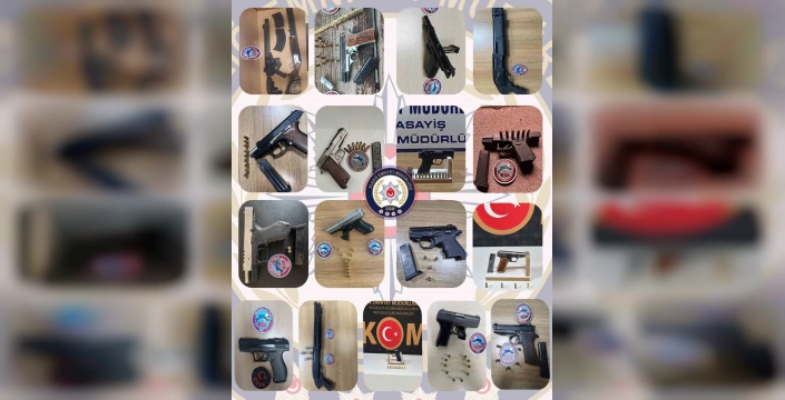 Elazığ'da Büyük Operasyon: 90 Aranan Şahıs ve 32 Ruhsatsız Silah Sahibi Yakalandı