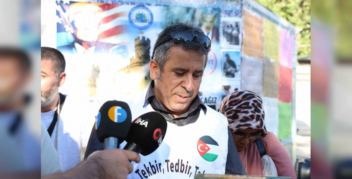 Elazığ'da Gazze'deki zulme dikkat çekildi