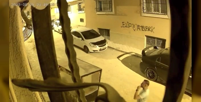 Elazığ'da hırsızlık girişimi: Alarm çaldı, şahıs korkuluklardan atladı
