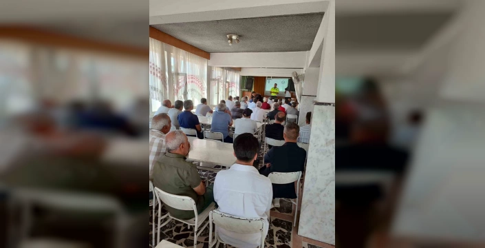 Elazığ'da okul servis şoförlerine trafik eğitimi