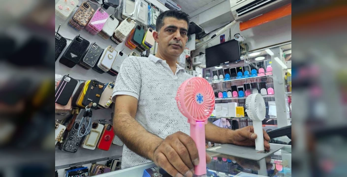 Elazığ'da sıcaklar artıyor: Taşınabilir vantilatörlere talep patladı