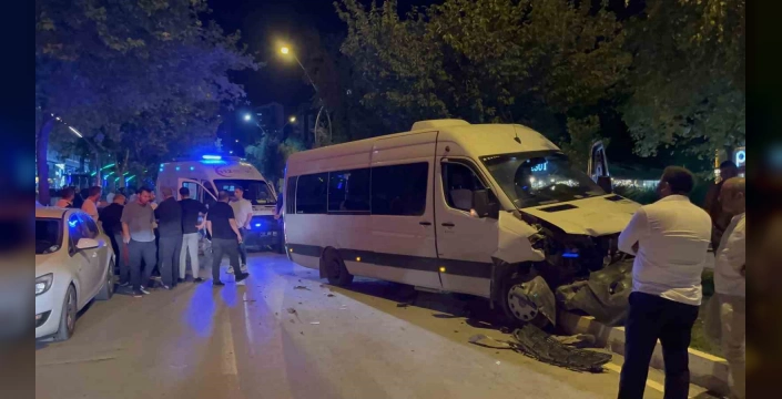 Elazığ'da zincirleme kaza: 4 yaralı
