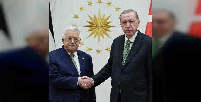 Erdoğan-Abbas görüşmesi: İsrail'in Gazze planı kabul edilemez