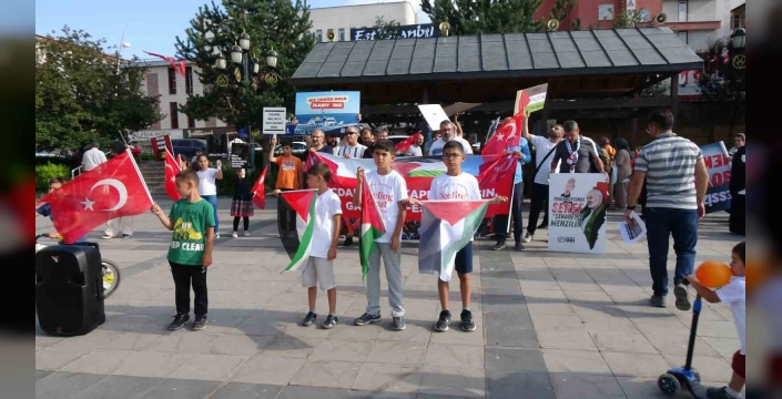 Erzurum'da 90 Haftadır Gazze İçin Sessiz Yürüyüş
