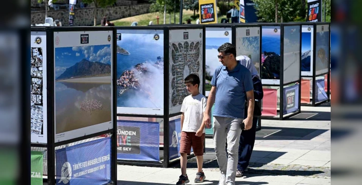 Erzurum'da 'Gökyüzünden Türkiye' Fotoğraf Sergisi