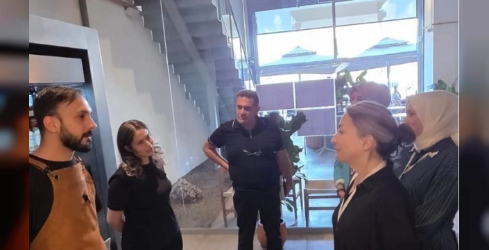 Erzurum'da işletmelere tütün yasağı hatırlatıldı