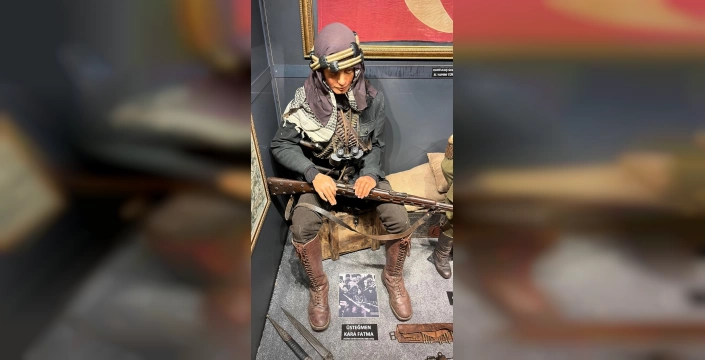 Erzurum'da Kara Fatma sergisi açıldı