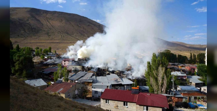 Erzurum'da yangın kontrol altına alındı