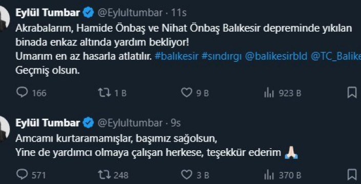 Eylül Tumbar'ın hayatı ve kariyeri merak ediliyor