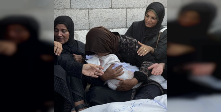 Gazze'de gösteri: Savaşın ve soykırımın durdurulması istendi