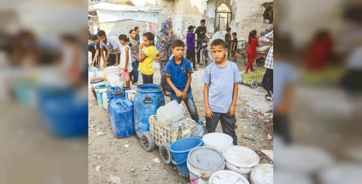 Gazze'de Su Krizi: Yüzbinlerce İnsan Kirli Su İle Yaşıyor
