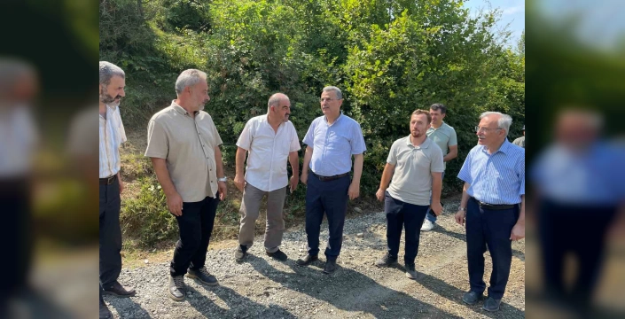 İlkadım Belediyesi kırsal mahallelere hizmet götürüyor