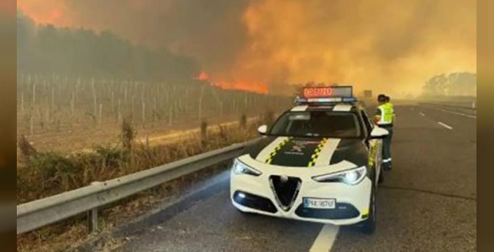 İspanya'da yangın felaketi: 7 ölü, 1500 kilometrekare kül oldu