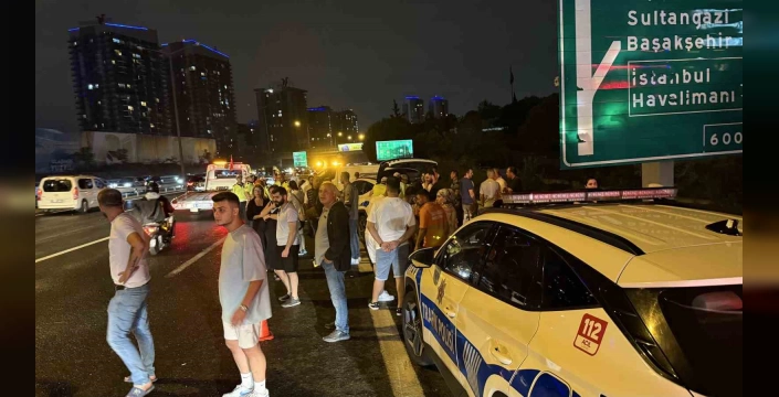 İstanbul'da zincirleme kaza: 16 araç birbirine girdi