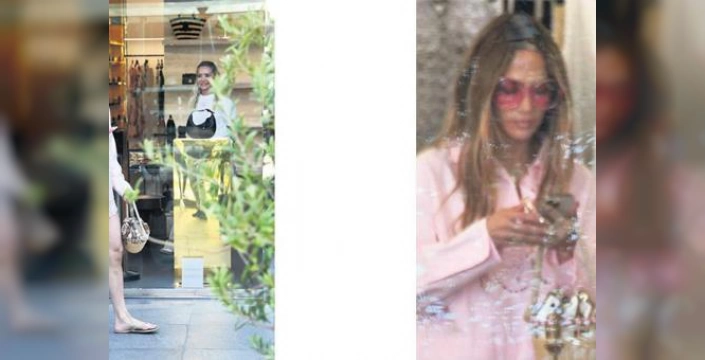 JLo İstanbul'da alışveriş turunda