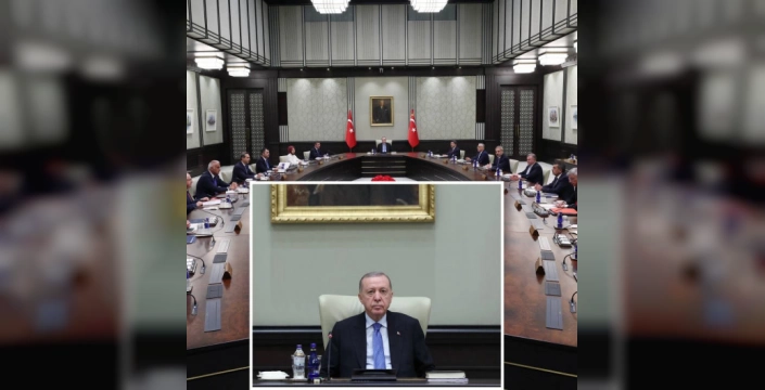 Kabine Toplantısı başladı: Terörsüz Türkiye ve kritik başlıklar ele alınıyor