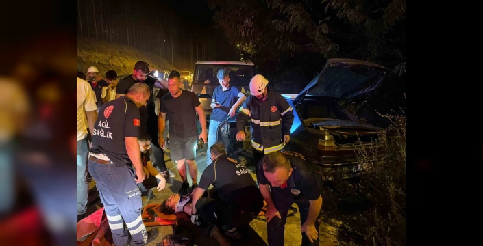Kadirli'de trafik kazası: 4 yaralı
