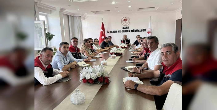 Kars’ta hayvan hastalıklarıyla mücadele toplantısı