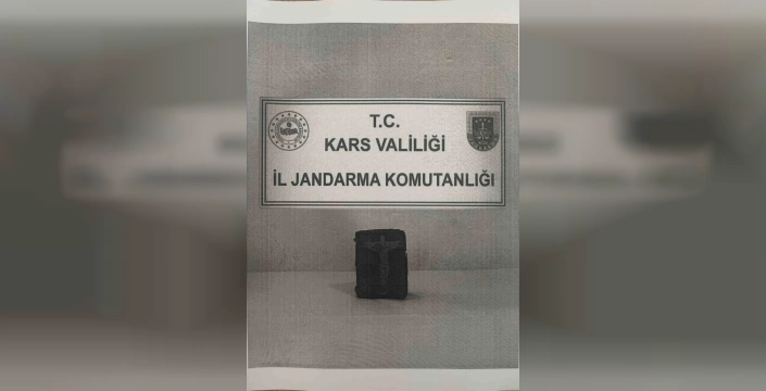 Kars'ta tarihi eser operasyonu: 3 şüpheli gözaltına alındı