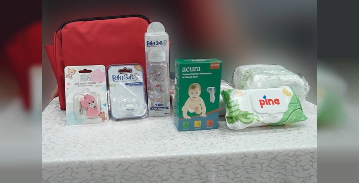 Küçükçekmece'de 726 yenidoğan bebek seti dağıtıldı