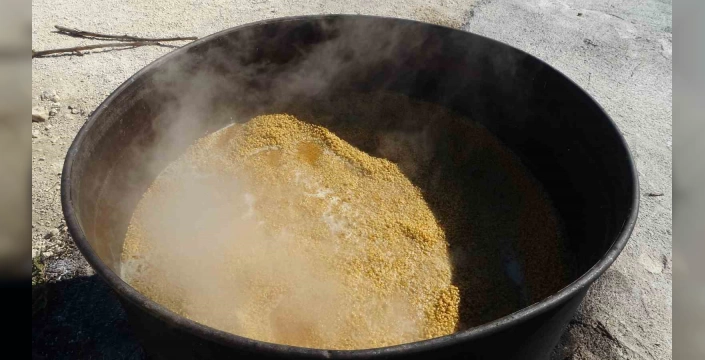 Malatya'da kışlık bulgur sezonu başladı