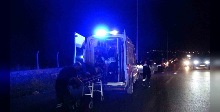 Malatya'da motosiklet kazası: 2 kişi ağır yaralandı