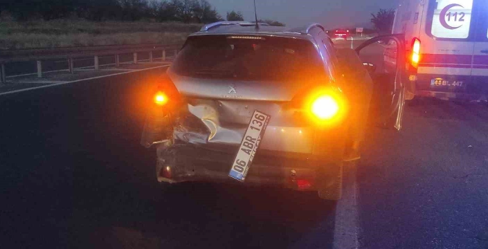 Malatya'da trafik kazası: 1 yaralı