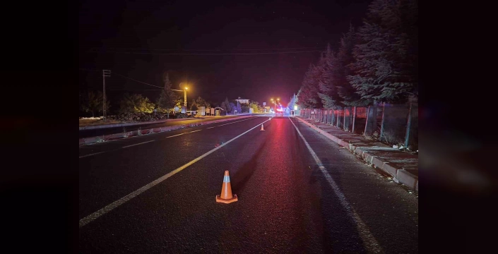Malatya'da trafik kazası: Yaşlı adam hayatını kaybetti