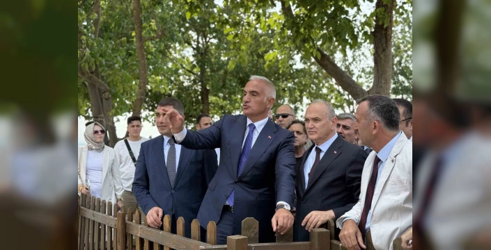 Mehmet Nuri Ersoy, Düzce'de Konuralp Antik Kenti'ni ziyaret etti