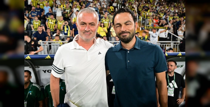 Mourinho: İsmail ve Çağlar fantastik oynadı