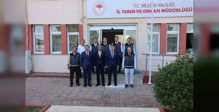 Necmettin Yoldaş, Bilecik Valisi'ni ziyaret etti