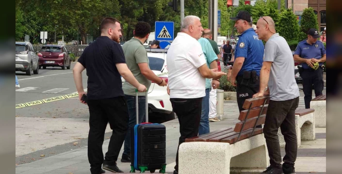 Ordu'da yol kenarında unutulan valiz paniğe neden oldu