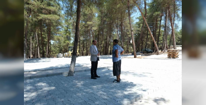 Orhaneli'nde karavan ve çadır alanı yapılıyor