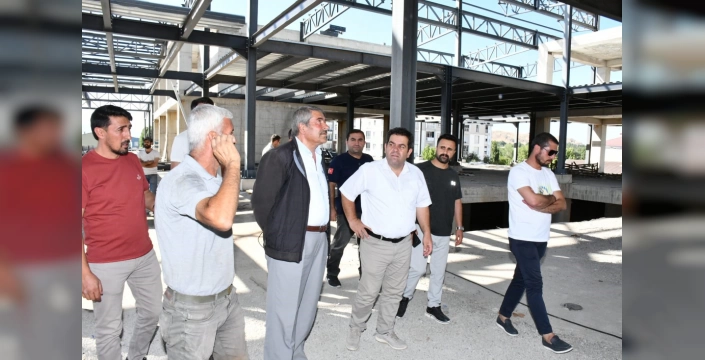 Patnos Life AVM projesi hızla ilerliyor
