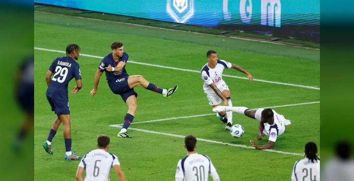 PSG, Tottenham'ı yenerek 50. UEFA Süper Kupa'yı kazandı