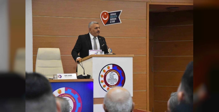 Sadıkoğlu: Malatya'da 6. Bölge Teşvikleri Devam Etmeli