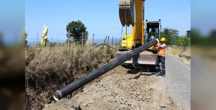 Samsun'da altyapı çalışmaları sürüyor