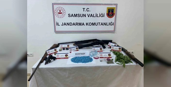 Samsun'da büyük uyuşturucu operasyonu: 2 gözaltı