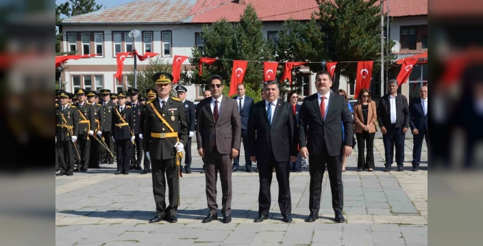 Sarıkamış'ta 30 Ağustos Zafer Bayramı kutlandı