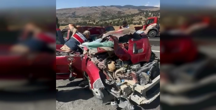 Sarıkamış'ta trafik kazası: 1 yaralı