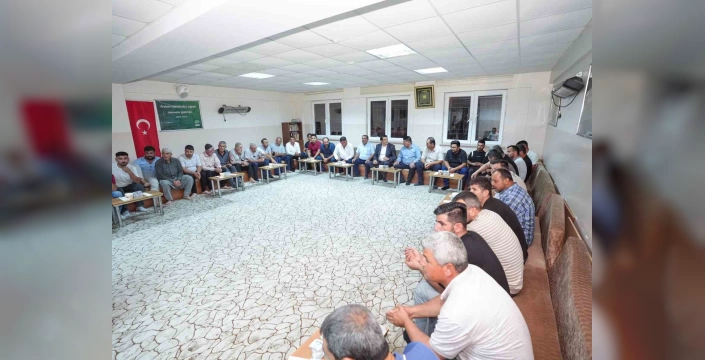 Şehitkamil Belediye Başkanı Yılmaz, kırsal mahalleleri ziyaret etti