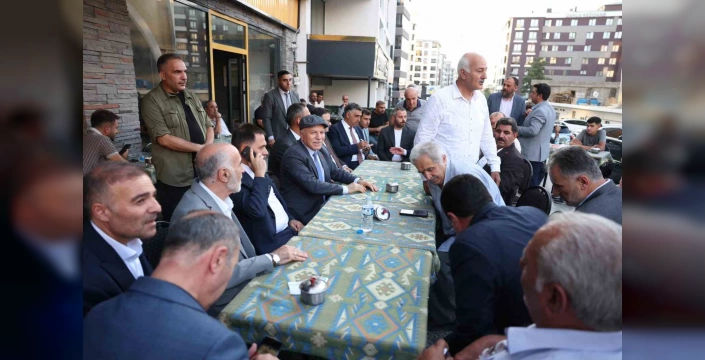 Sekmen ve Uçar, Şükrüpaşa'da vatandaşlarla buluştu