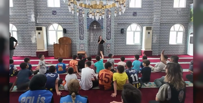 Sinop’ta çocuklara güvenlik eğitimi