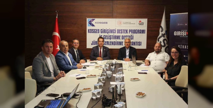 Sivas'ta 12 girişimci projesi değerlendirildi