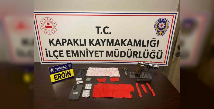 Tekirdağ'da uyuşturucu operasyonu: 6 tutuklama