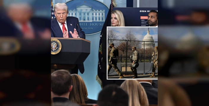 Trump: Vaşington DC'yi geri alıyoruz
