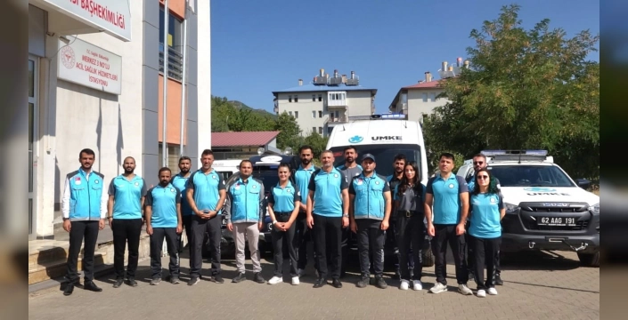 Tunceli UMKE'si: Zorlu şartlarda 7/24 görevde
