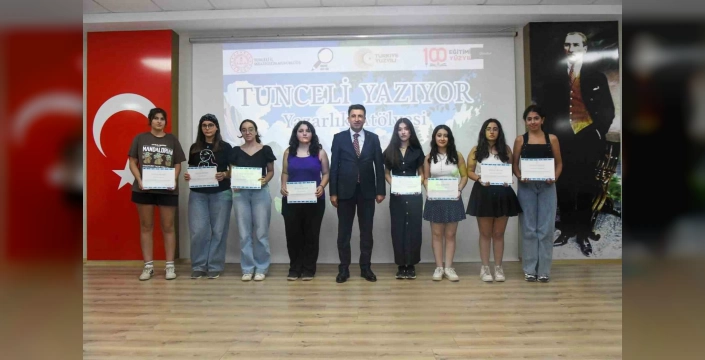 Tunceli Yazıyor Projesi Son Buldu
