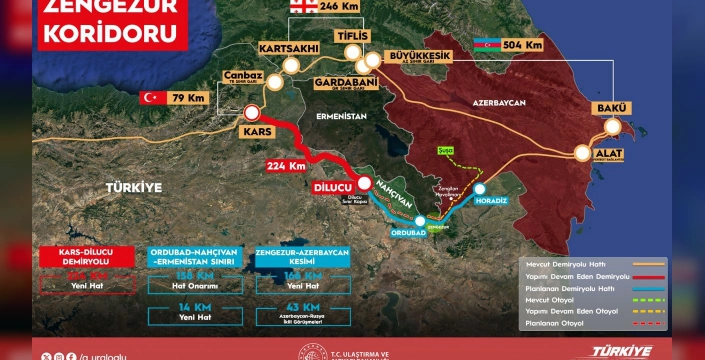 Uraloğlu açıkladı: Kars-Iğdır-Aralık-Dilucu Demiryolu Hattı'nın temeli atılıyor