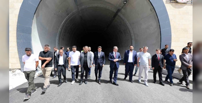 Van'da Güzeldere Tüneli'nin ikinci tüpü tamamlanıyor